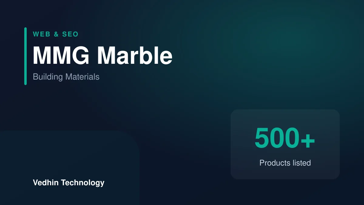 MMG Marble — Products Listed