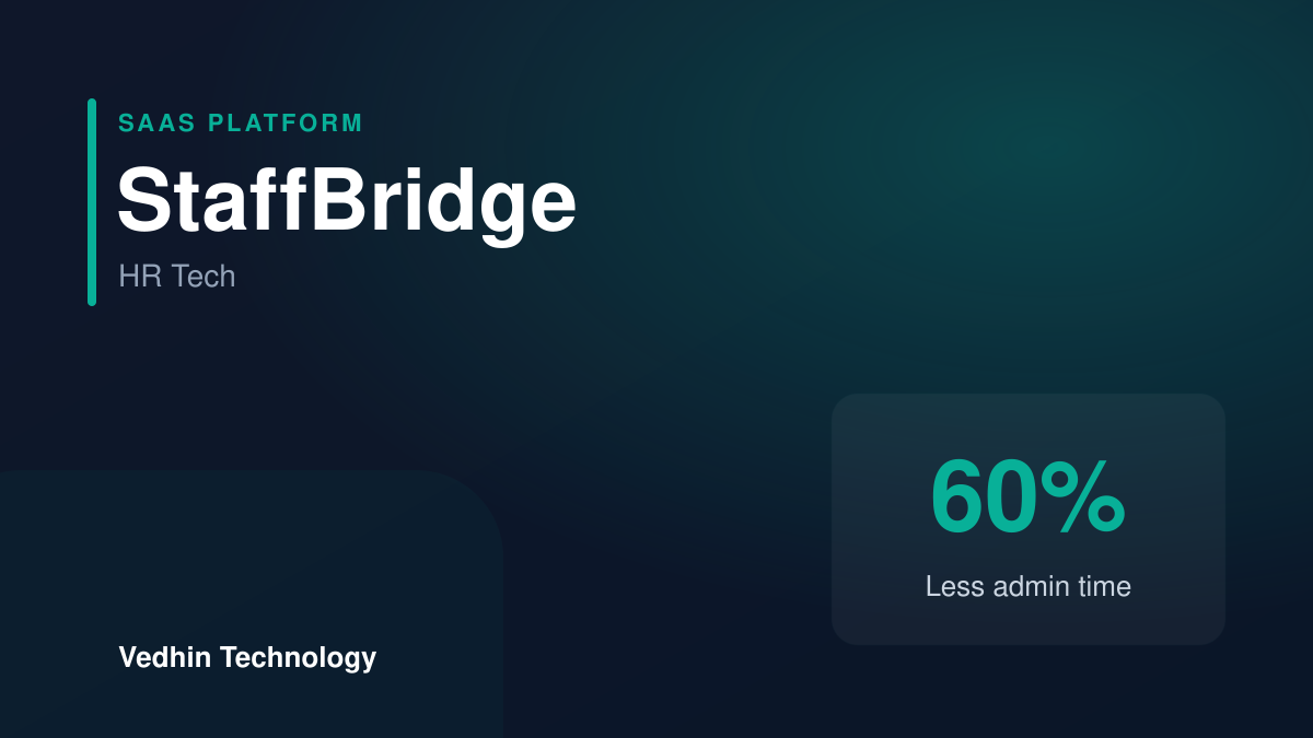 StaffBridge — Less Admin Time